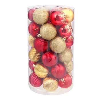 

36pcs Christmas Ball Delicate Colorful Practical Durable Christmas Ball for Christmas Tree