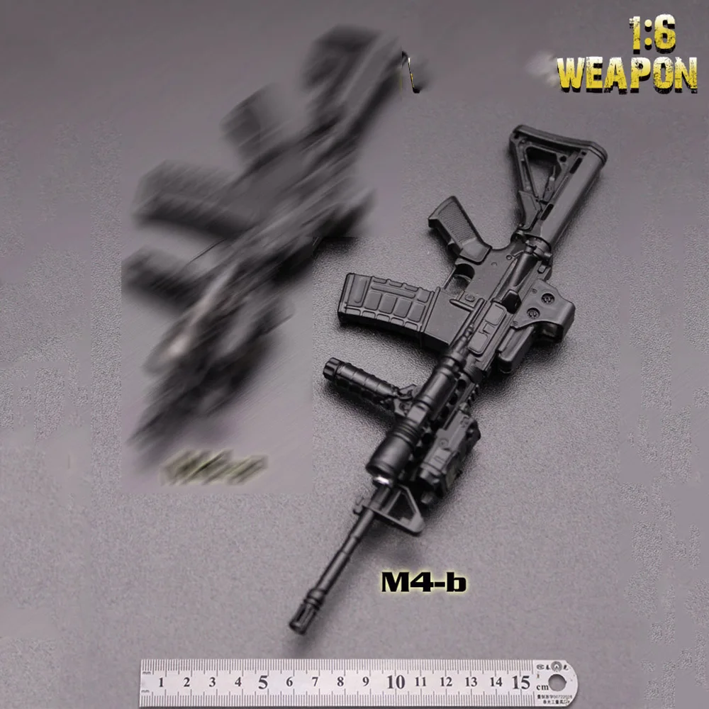 M4b 1/6 весы набор оружия металлическая модель игрушки для детей возрастом от 12