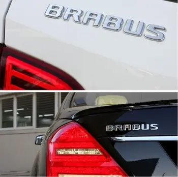 

Car Metal Modified Sticker for Mercees Bnz 3D Letter BRBUS Logo Sticker