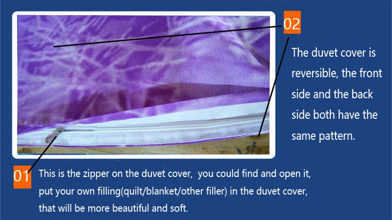 frozen duvet