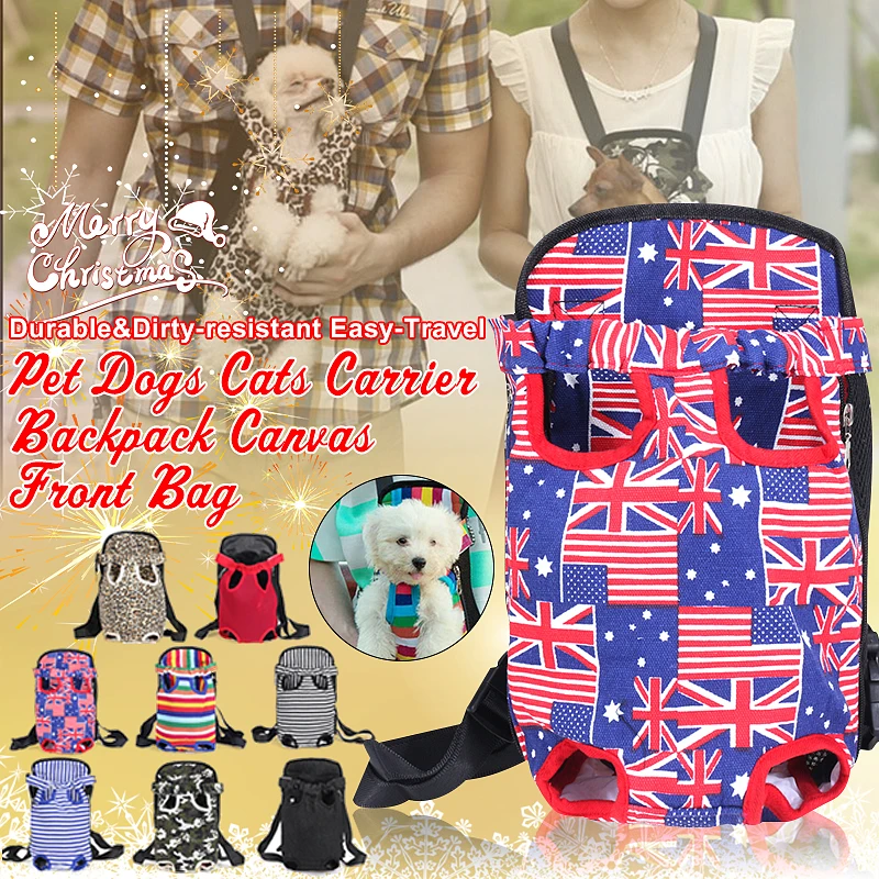 Transportín de malla para mascotas, mochila transpirable para transporte de perros y gatos pequeños en viajes, disponible con estampado de camuflaje