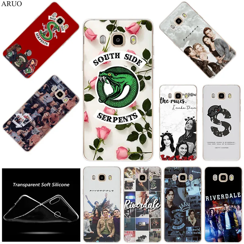 Чехлы для телефонов Samsung J8 чехол Riverdale South Side Serpents J7 J6 J5 Prime 2017 J4 Plus J3 2018 J2 Core мягкий