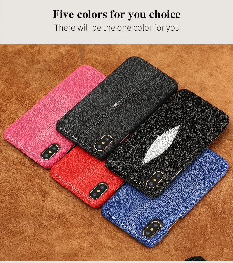 Além de Estojo de Couro para o Iphone Além de Proteção Case de Telefone Celular para o Iphone Cobrir para 6 Genuine Stingray xs Max 8 6s 5 5s se 7 x xr Mod. 137544 3 Cheap Meia-embrulhado Casos