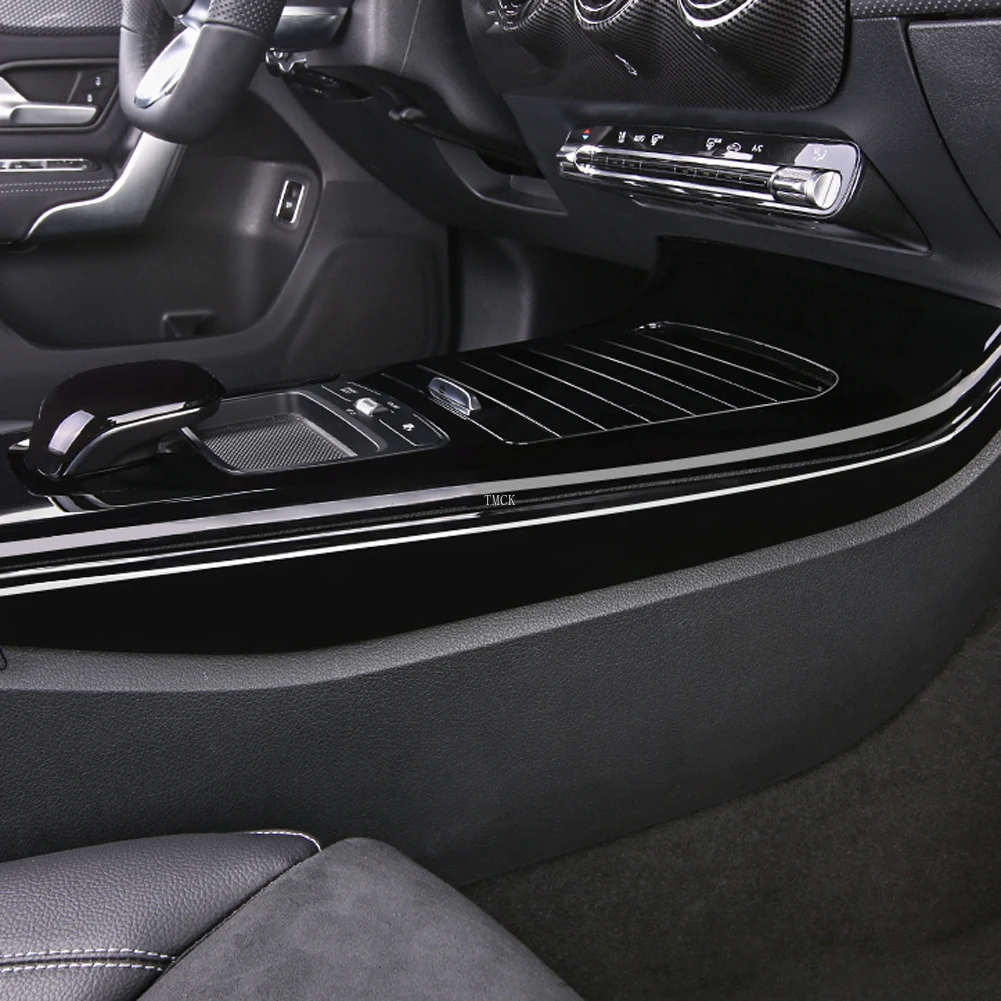 Для Mercedes Benz A Class W177 V177 A180 A200 A220 A250 2019 + панель для центральной консоли автомобиля