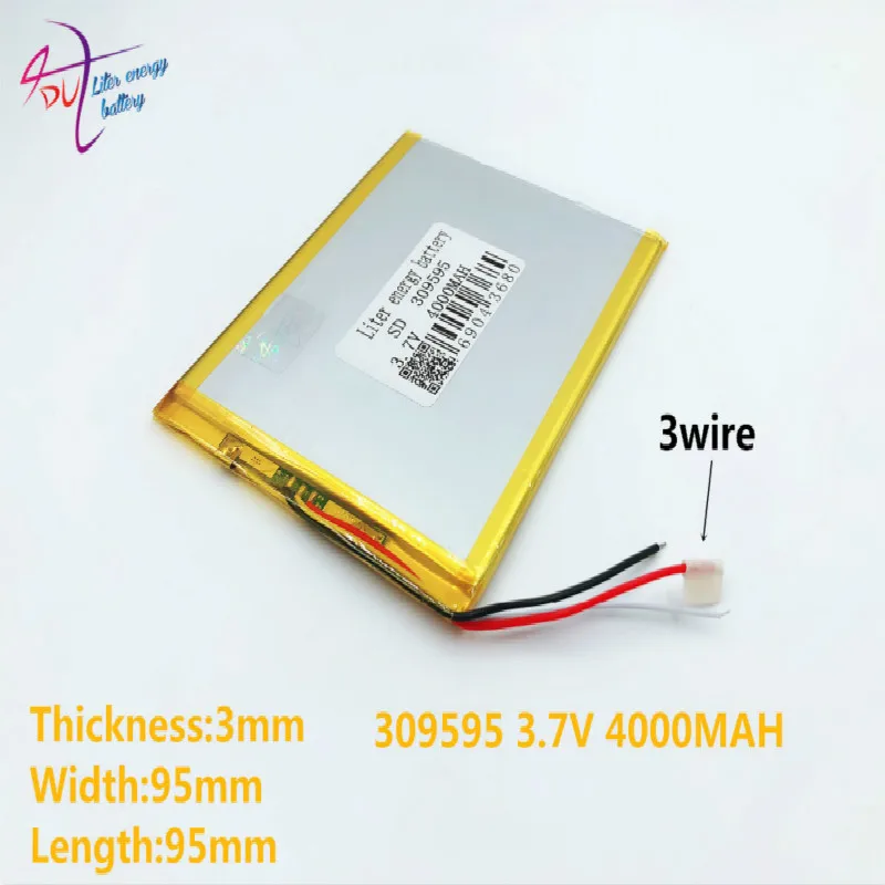 3 линии 7 V 309595 309696 4000mah литровый аккумулятор энергии умный дом колонки литий