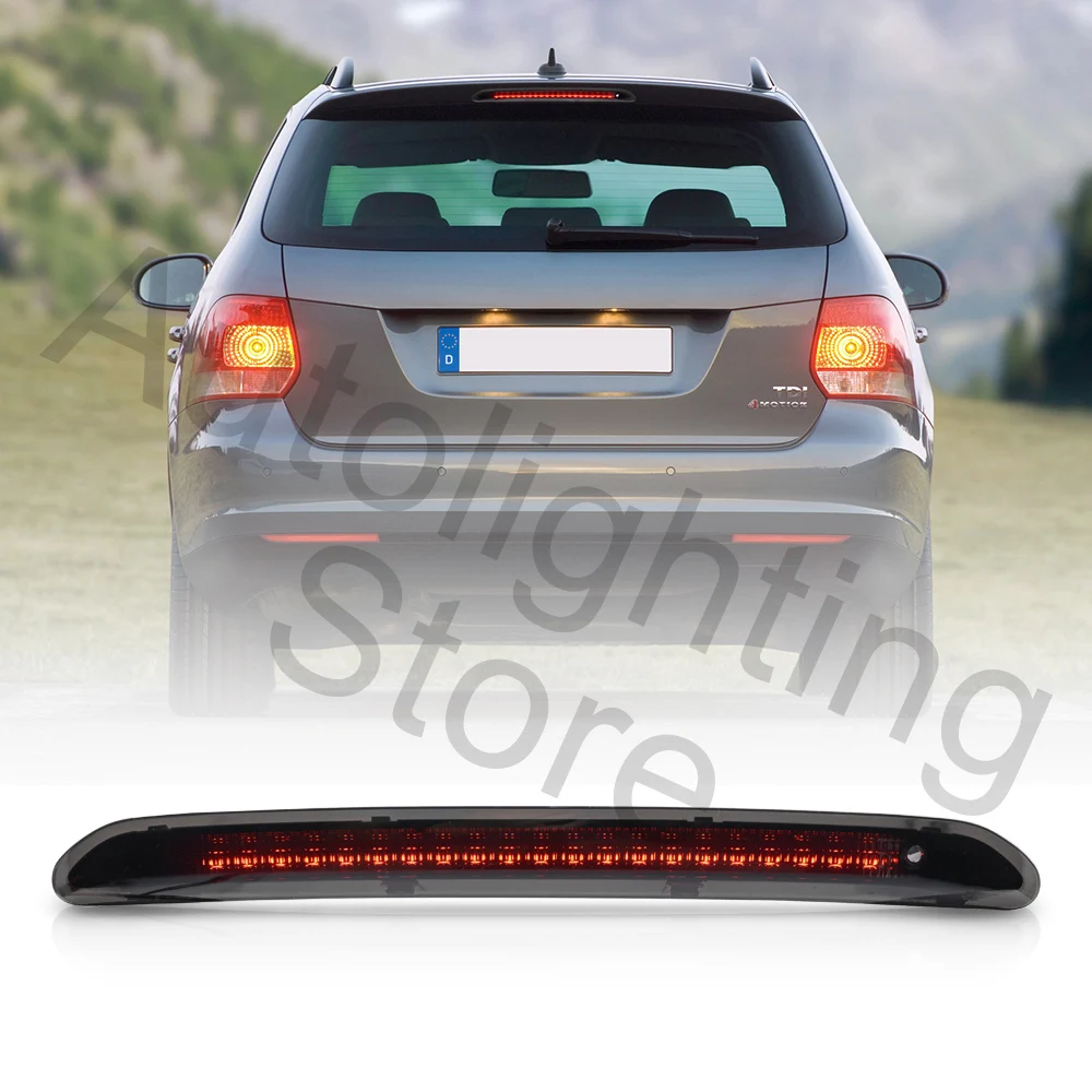 1Pc LED High Mount Third Brake Light For VW MK5 Golf Hatch Plus 04 09