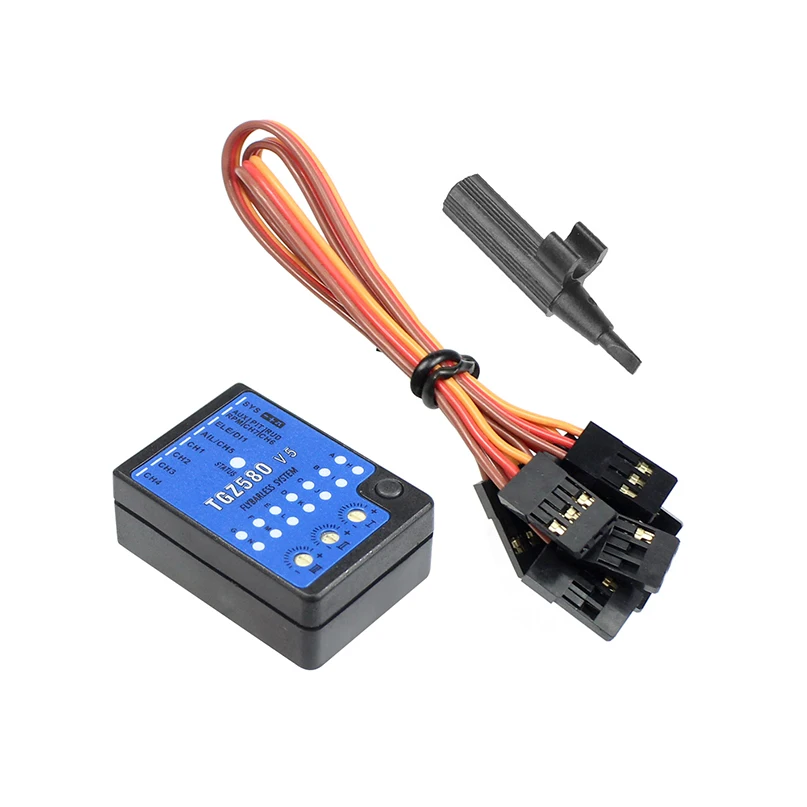 TGZ580 3-осевой гироскоп Flybarless Система управления высотой для MB PLUS PRO 4 20 ALIGN T-REX 250 450 600