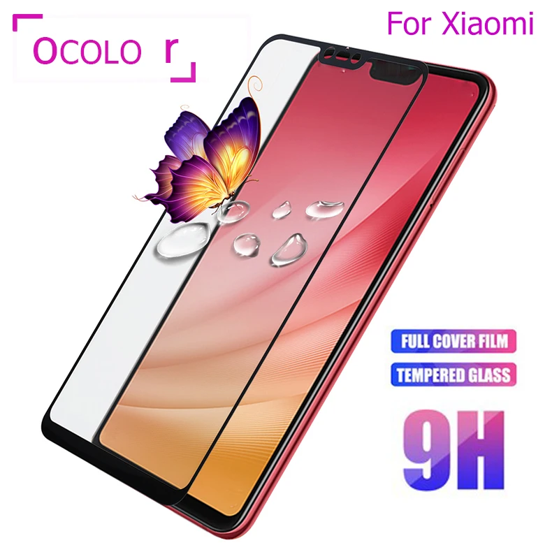 Protective Film For XiaoMi Redmi 6 7 6A K20 Pro Note7 Tempered Cover Pocophone F1 Mi 8 Lite 9T | Мобильные телефоны и