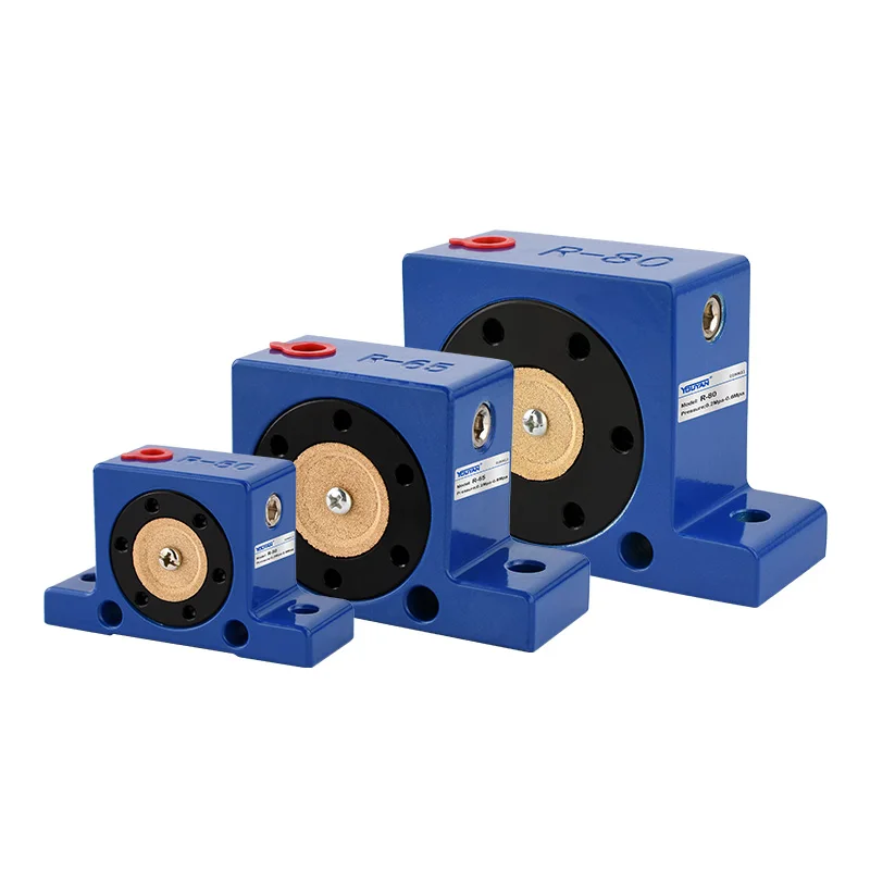 

Free Shipping G1/4" Industrial New R Series Pneumatic Roller Vibrators Bule R-65 free ship via air express