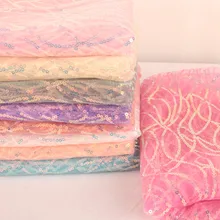 Блестящая ткань с блестками для свадебной вечеринки; прошитая сетчатая ткань; вечерние материалы; фон для костюмированной вечеринки