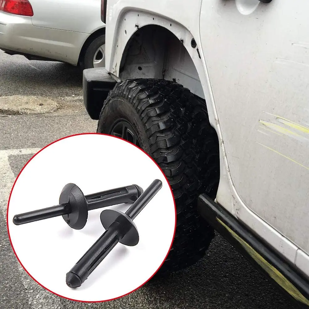 MIKKUPPA 100 шт. пластиковый зажим с заклепками для Jeep Wrangler 07 15 Chrysler 300 99 10 Dodge Avenger 08 14