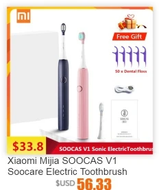 Mijia T100, звуковая электрическая зубная щетка для взрослых, водонепроницаемая, ультра звуковая автоматическая зубная щетка, USB перезаряжаемая, лучшие подарки