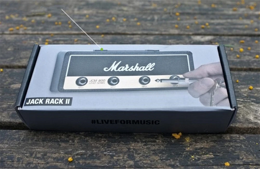 Реечный усилитель Marshall Jack II, винтажный гитарный усилитель, держатель для ключей, 2,0, Marshall JCM800, держатель для ключей Marshall