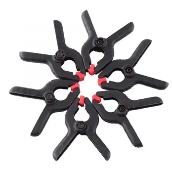

Fotografia acessorio 6 PCS Spring Clamps 2 inch Photography Background Plastic Backdrop Background Clamps Clips for Brackets