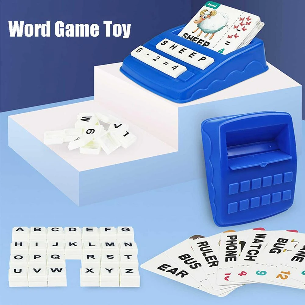 Kids English Word Game Matching Letter Game Spelling Words Teaching Aids  Alphabet Learning Educational Toys For Children| | - AliExpress