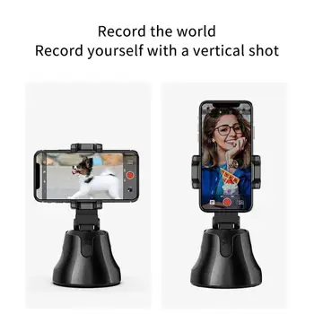 

New Portable Handheld Gimbal Stabilizer 360° Rotation Tracking Smart AI Gimbal for Vlog Live Video Record For Phone Camera