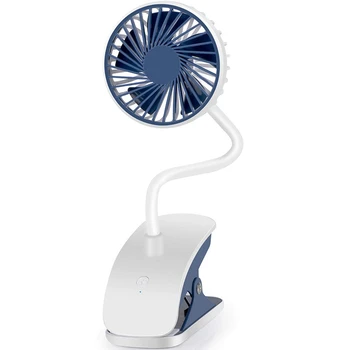 

Usb Table Portable Clip On Stroller Fan,Ultra-Quiet Operated Cooling Flexible Bendable Mini Desk Fans With 360 Degree Rotation E