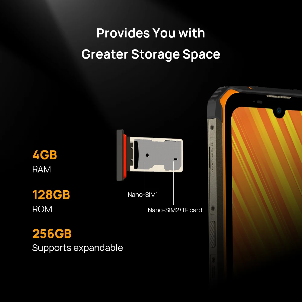 World Premiere Pre-Sale 10050mAh Super Battery DOOGEE S59 Pro IP68/IP69K 4+128GB NFC Rugged Smartphone 2W Loud Volume Speaker