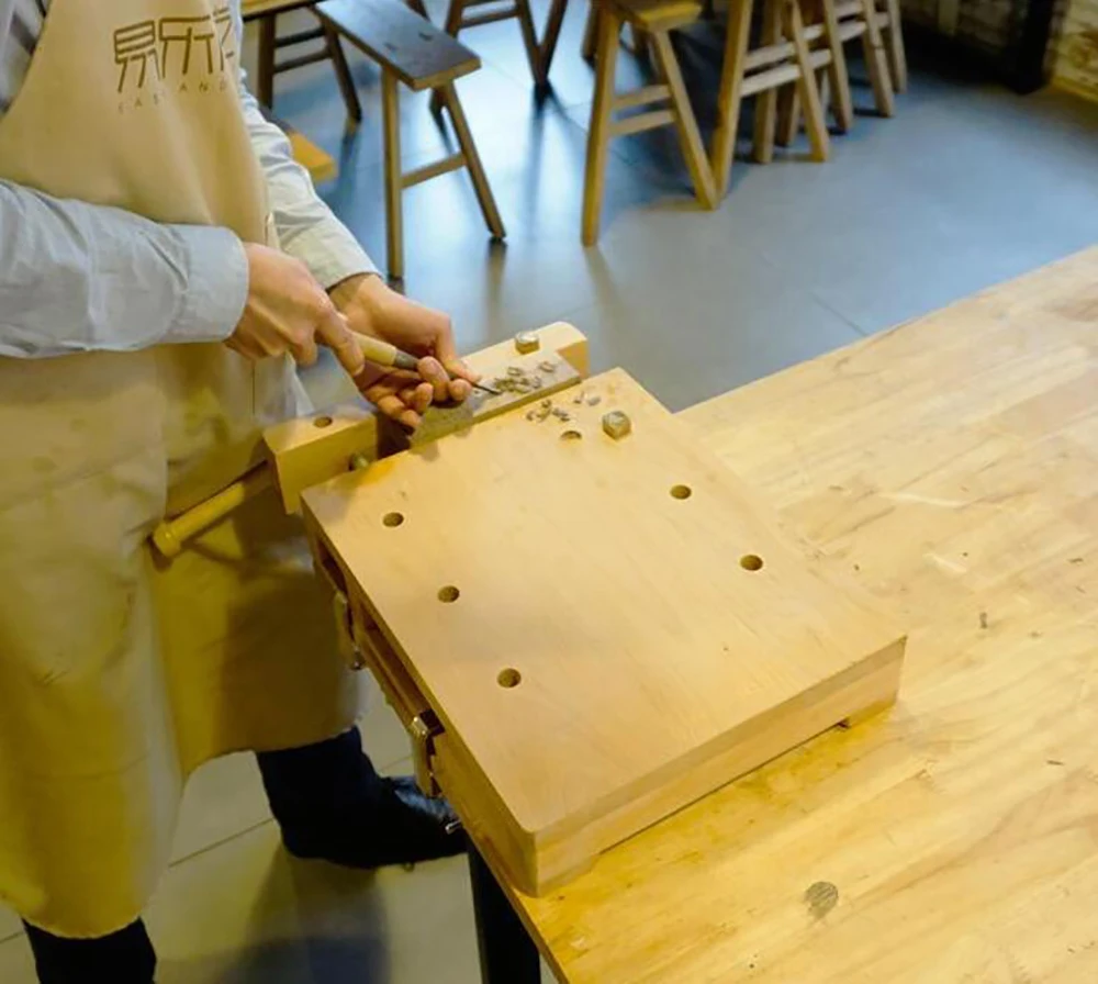 DIY небольшой деревообрабатывающий верстак столярная скамья зажим для столярных работ Y