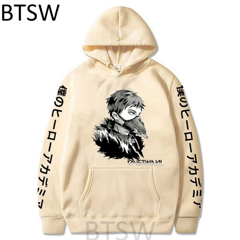 Sudaderas con capucha de My Hero Academia Kazaki para hombre, ropa de calle, Tops, sudadera con estampado de Anime japonés, ropa deportiva