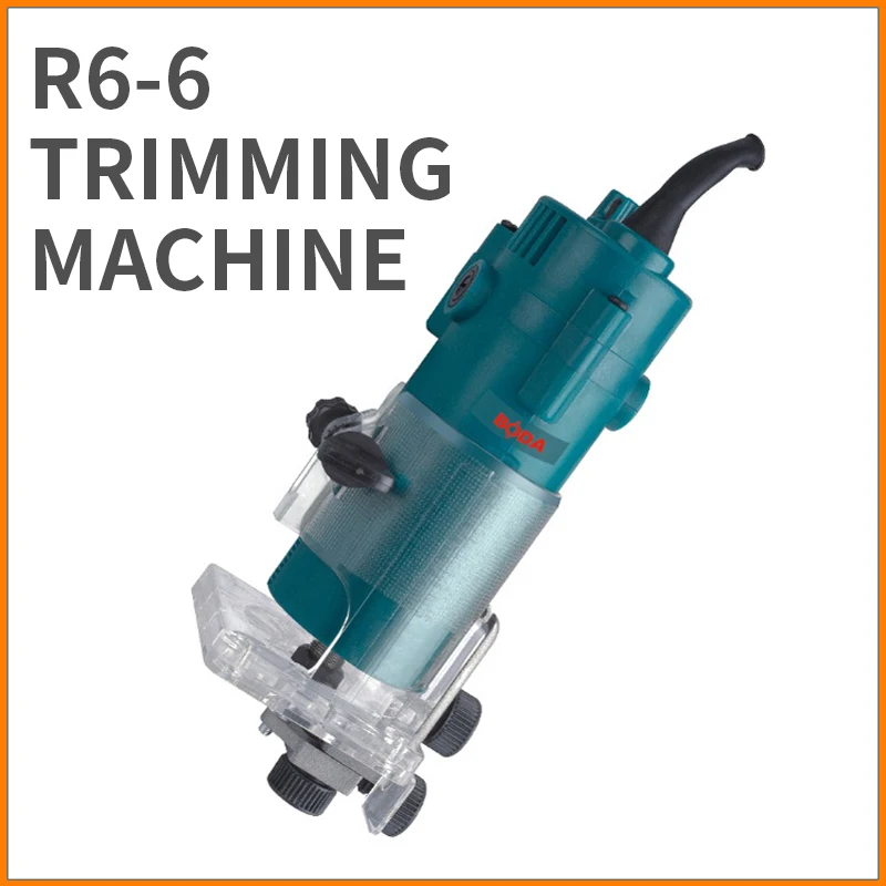 

1PC R6-6 Trimming Machine Multifunction Woodworking Engraving Machine Portable Grooving Trimming Machine Power Tools 220V