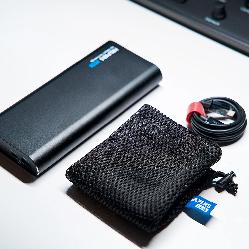 Портативное зарядное устройство 90 Вт Type C для нового MacBook Pro HP Dell XPS 12 13 iPhone 11 Chromebook