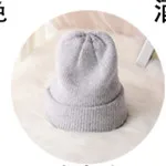 light grey Шляпы для пар, осенние и зимние теплые наушники, фланелевая шапка кролика, Корейская мужская и женская Ретро дикая Толстая вязаная шапка, NS1657 - Цвет: light grey