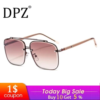 

2020 Fashion Men Vintage Brand Design Aviation Sun Glasses Classic Mach six Style Gradient women Sunglasses UV400 Oculos De Sol