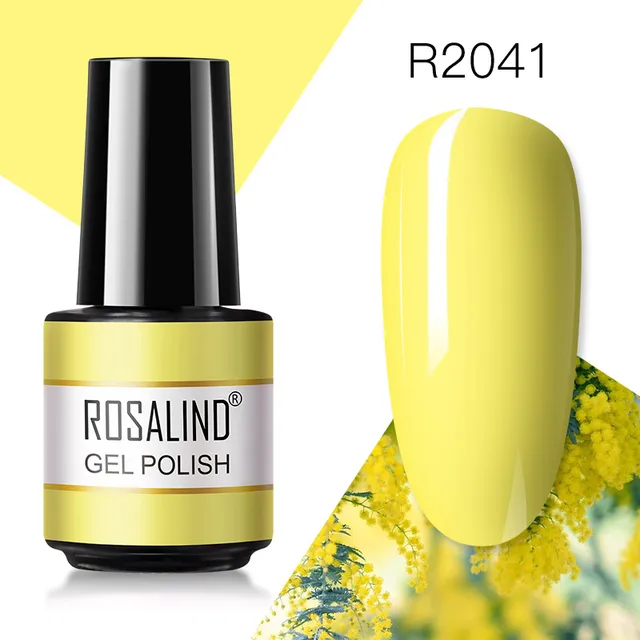 ROSALIND Gel Nail Polish 7ML Matte Base Top Coat For Soak Off Gel Polish UV LED Gel Semi Permanent Varnishes Design Nail Art RAR2041