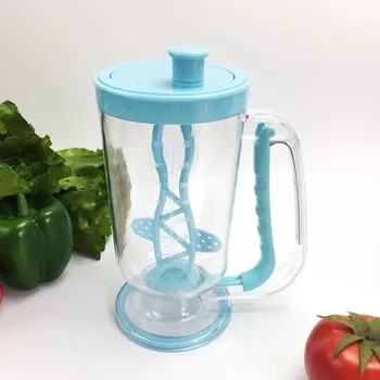 

Cake Batter Cream Dispenser Manual Flour Sieve Muffin Pancake Separator Shaker Sugar Powder Strainer Home Kitchen Baking Tools