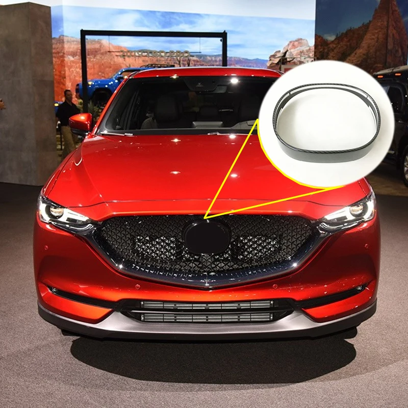 1 шт. защитная рамка накладка на головку автомобиля из АБС пластика для Mazda CX 5 2017
