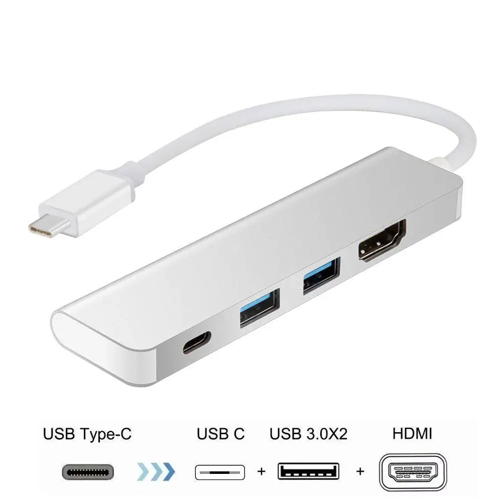 USB Type C хаб Thunderbolt 3 адаптер Dex Station для Samsung Galaxy Note 8 S8 S9 с HDMI 4K 0 порты MacBook Pro|Кабели VGA| |