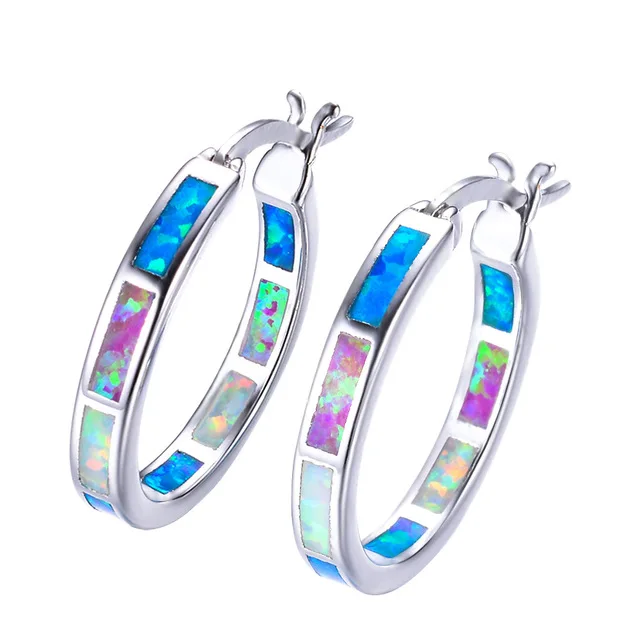 HOOP EARRING -COLORFUL