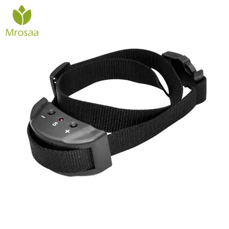 Collar antiladridos para perros, dispositivo de Entrenamiento de mascotas con correa ajustable, antiladridos, 7 niveles de control