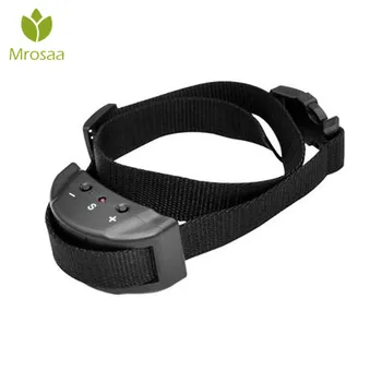 

Dog Shock Bark Collar Barking Stop Repeller Anti No Barking 7 levels Dogs Controller with Adjustable Strap Pet Training Device