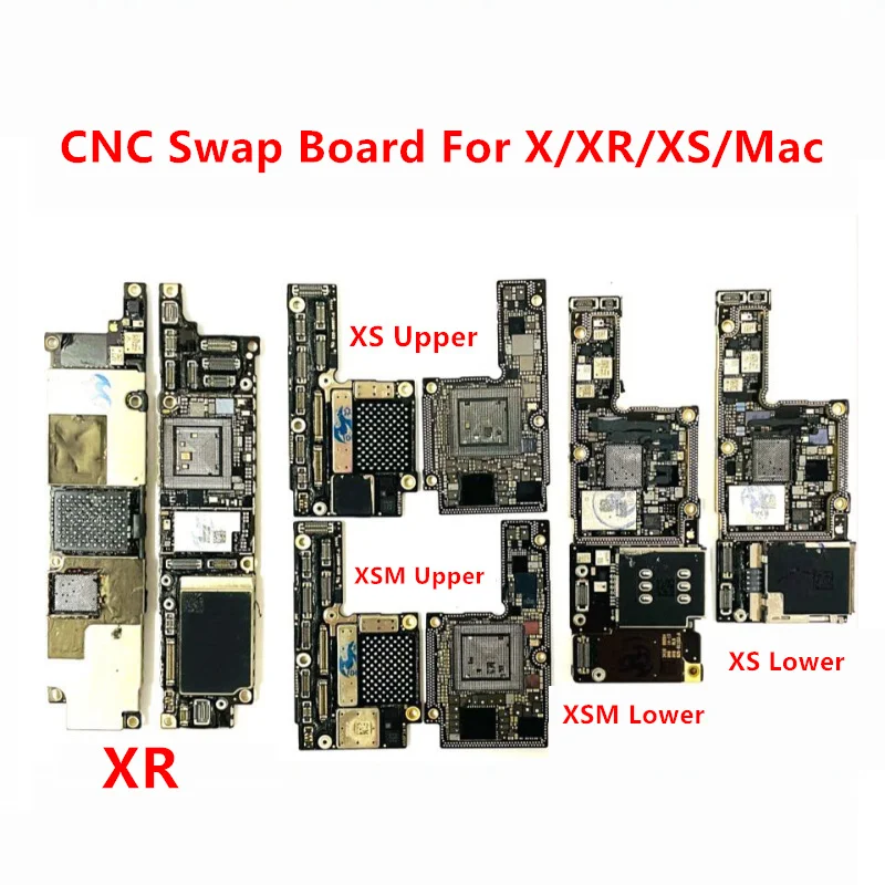 CNC материнская плата для iphone X XS XSMax XR ID используется замены держать телефон в