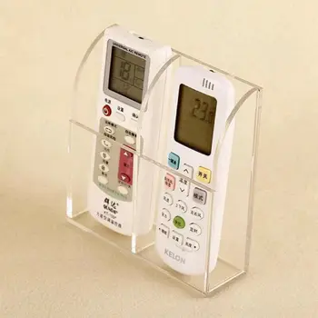 

Acrylic TV Air Conditioner Remote Control Holder 1-3 Case Wall Mount Storage Box for Home J8 #3