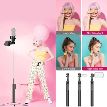 

Wireless Selfie Bluetooth Selfie Stick For Iphone/Android/Huawei Foldable Handheld Monopod Shutter Remote Extendable Mini Tripod