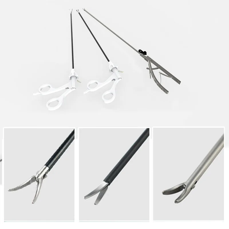 

3Pcs/Set Laparoscopic Simulation Training Instruments V-Shaped Needle Holder Forceps Surgery Practice Tool Educational Equipment