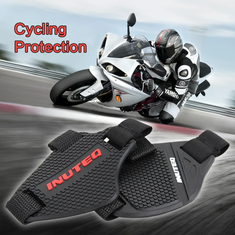 

Universal Racing Motorbike Motorcycle Boots Cover Gear Shift Pad Riding Shifter Guards Adjustable Wear Resistant Brake Shoes