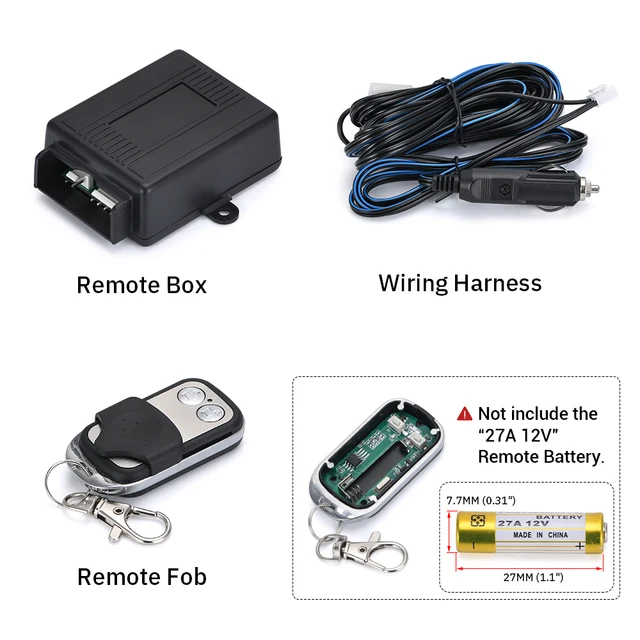 무선 원격으로 제어하는 이중 밸브 전기 배기 차단 밸브 머플러 키트