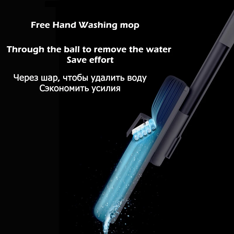 Cena Nie prać ręcznie płaski mop głowica obrotowa magiczny mop silne wchłanianie wody Cleaner czyszczenie gospodarstwa domowego automatyczne odwodnienie podłogi
