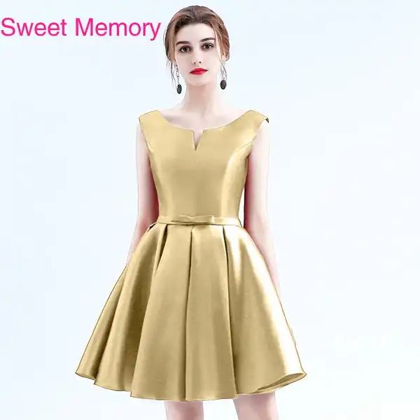 navy blue and gold cocktail dress