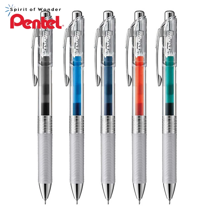 1Pcs Japan PENTEL limited gel pen BLN75TL transparent pen barrel color