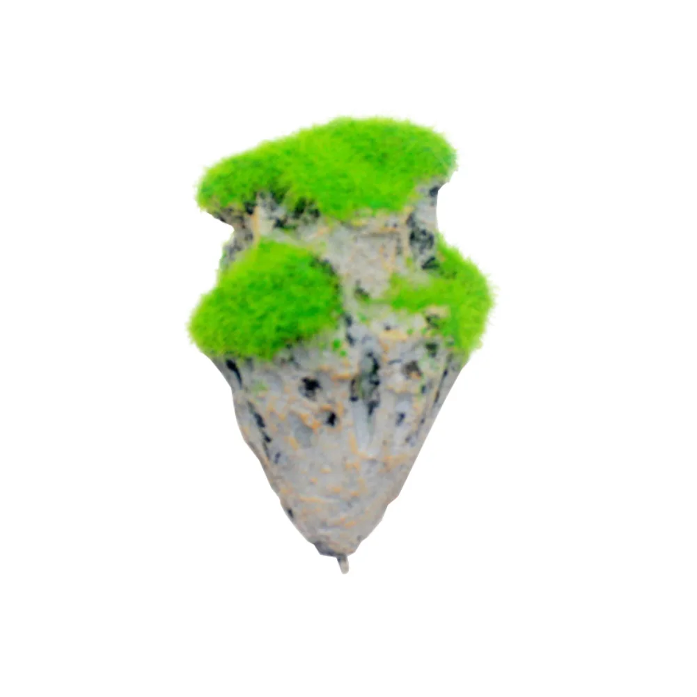 Стимуляция смолы плавающий мох камень домашний аквариум пейзаж Декор