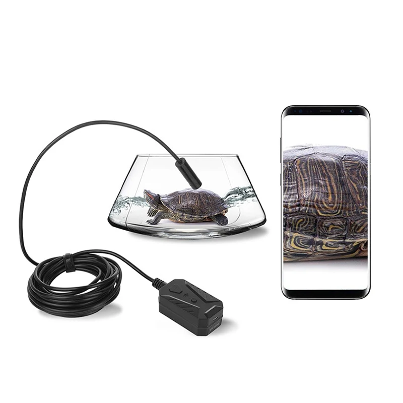 5.0MP WiFi эндоскоп камера IP68 1944P HD полужесткая камера для осмотра змеи для Android IPhone IOS эндоскоп