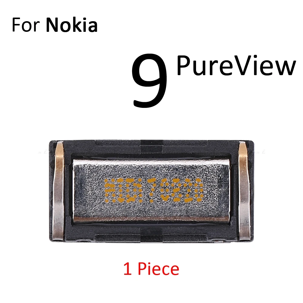 Топ ухо Динамик наушники-приемники для Nokia 9 PureView 8 Sirocco 8,1 7 7,2 7,1 6 6,2 6,1 плюс Запчасти для авто