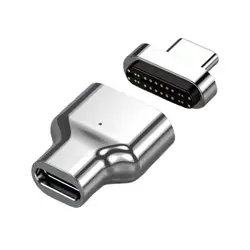 Adaptateur magnétique USB type c 24 broches, connecteur Thunderbolt 3 PD 100W, charge rapide, convertisseur 40Gbp/s 