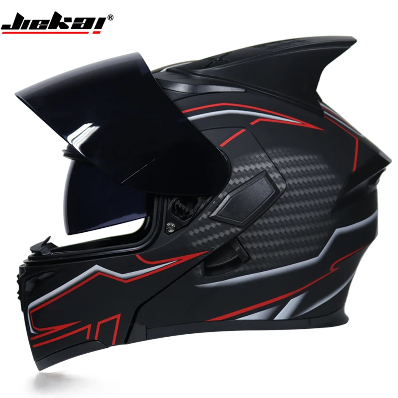 

New Arrival Double Shield Motorcycle helmet DOT ECE approved flip up motorbike helmet for all kids of motorbikes N