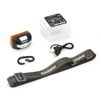 

Ultra Lightweight USB Rechargeable LED Headlamp Waterproof Comfortable Headlight Camping Fishing Flashlight